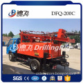 strong DFQ-200C small mobile water well drilling machine for sale